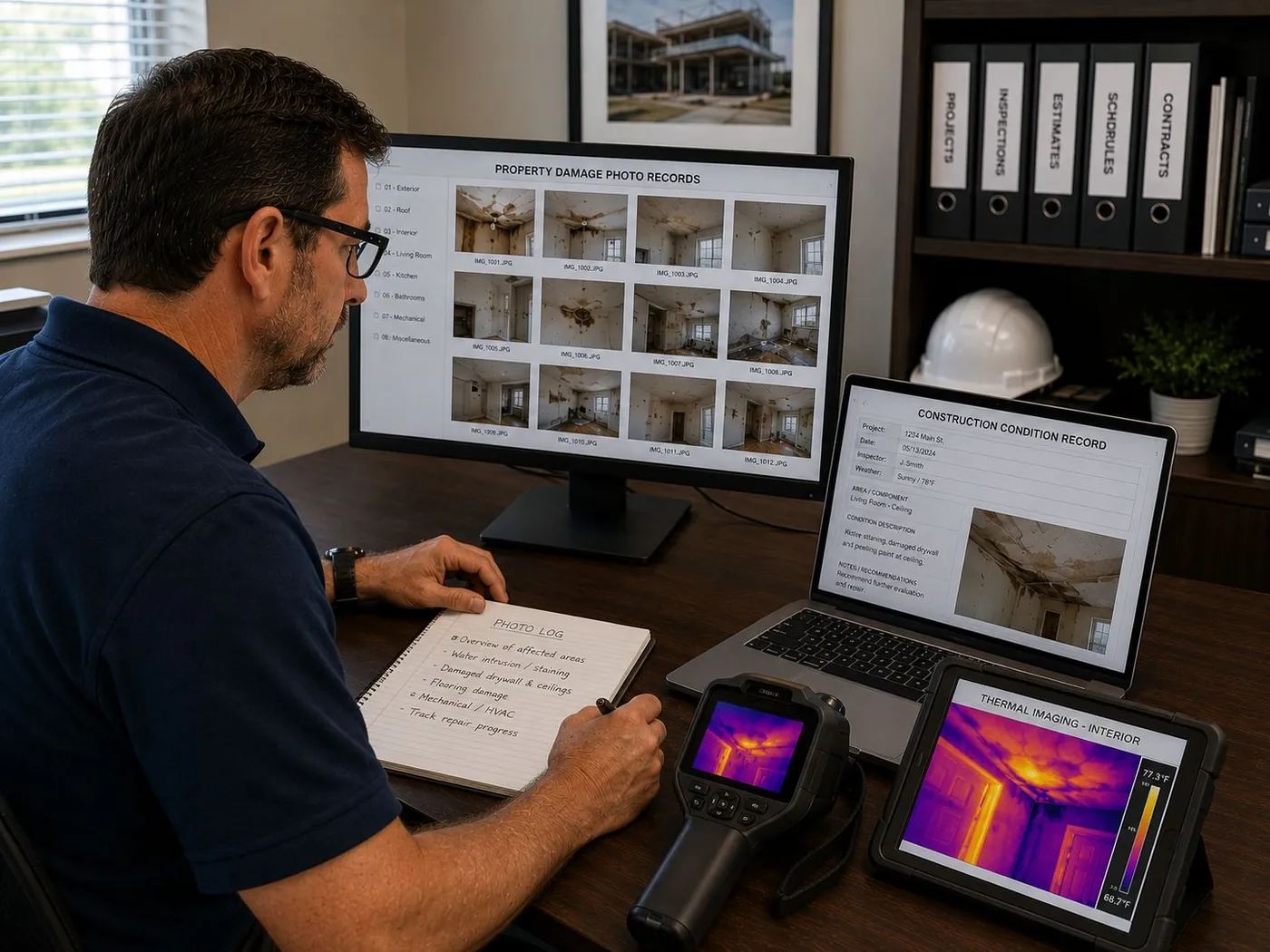 Damage Documentation and Photo Records