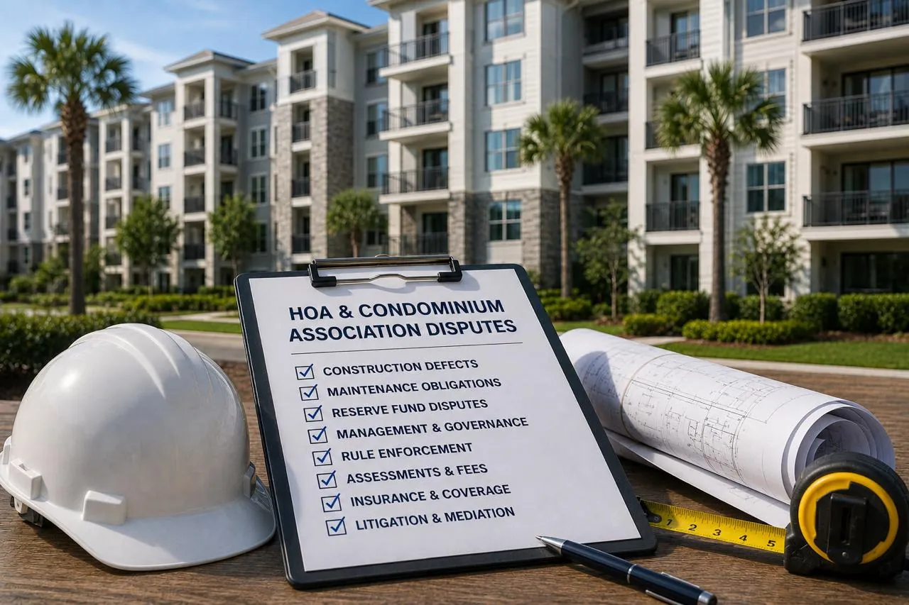 HOA and Condominium Association Disputes