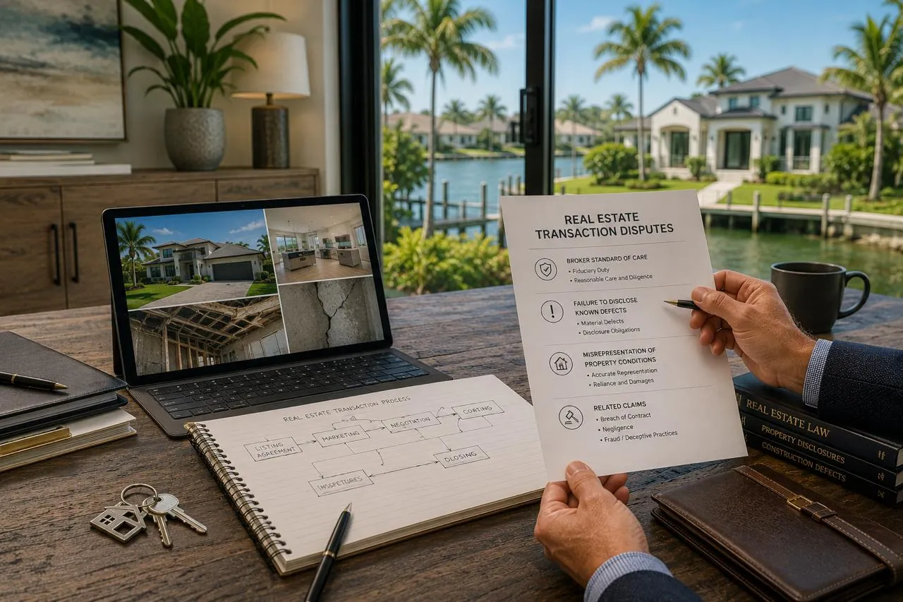 Real Estate Transaction Disputes