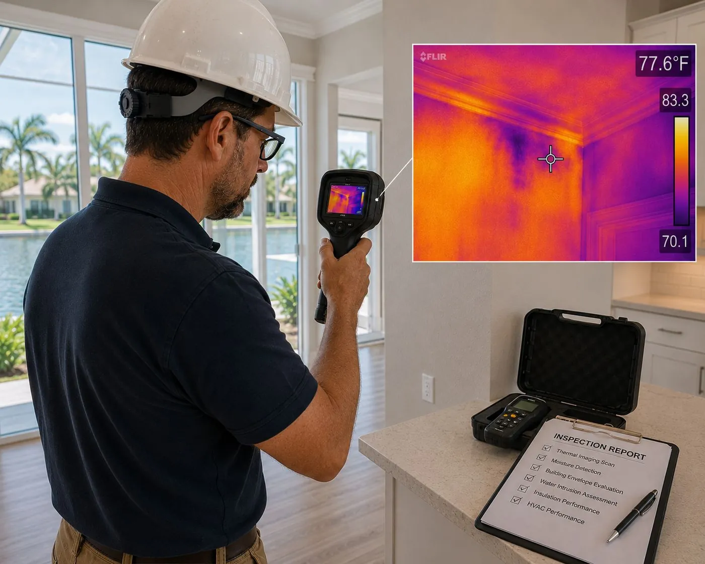 Thermal Imaging and Moisture Detection