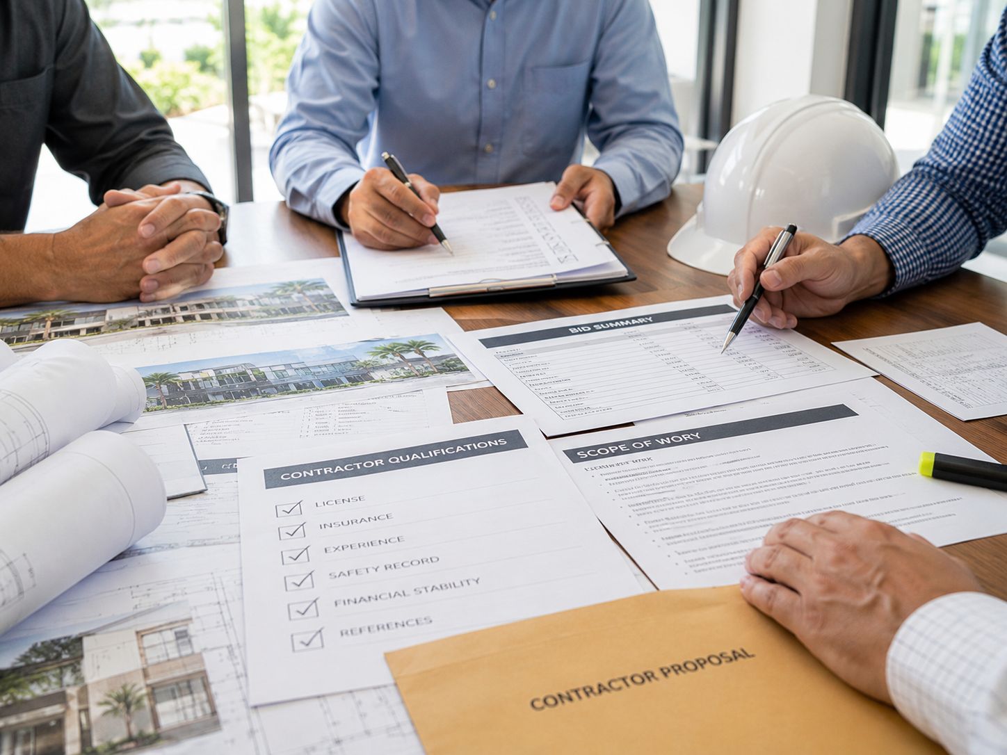 Contractor Selection and Bid Management